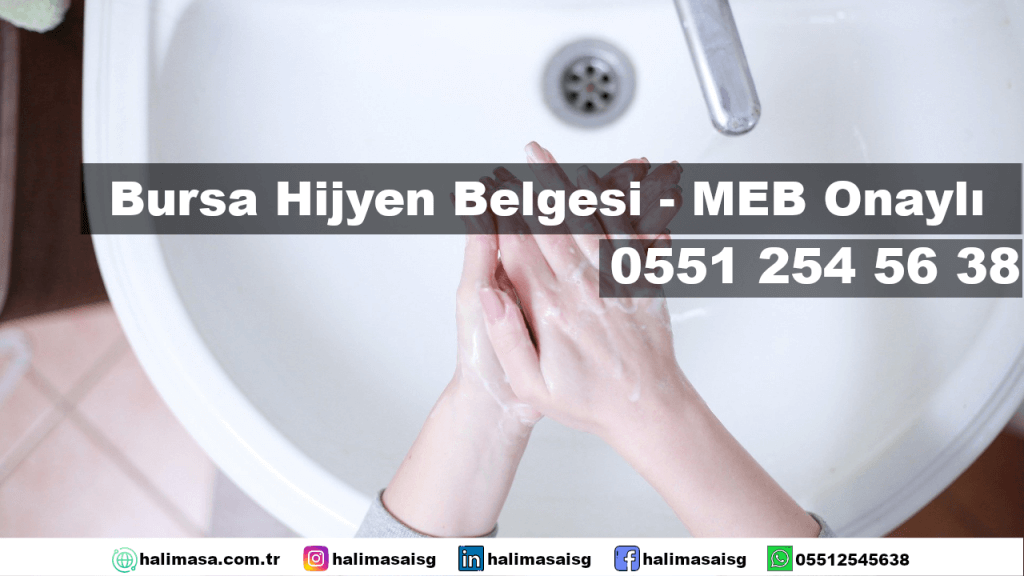 bursa hijyen belgesi nereden alınır?